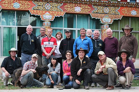 Some of the 2012 Project Dengke team